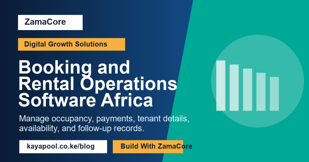 Booking and Rental Operations Software Africa