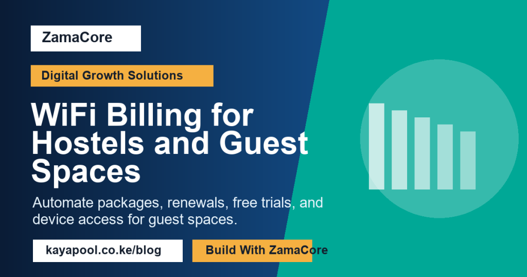 WiFi Billing for Hostels and Guest Spaces