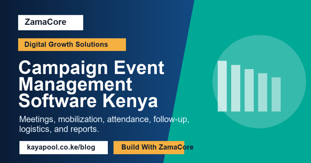 Campaign Event Management Software Kenya