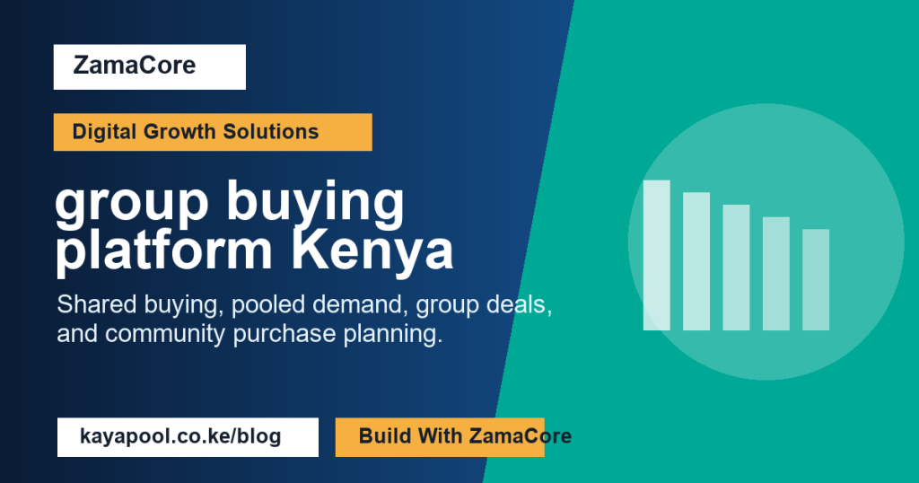 group buying platform Kenya